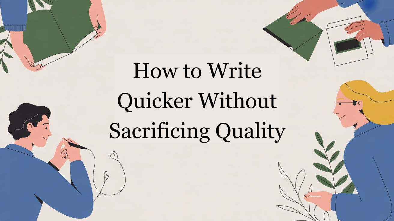 how to write quicker writing process 1024x574 1