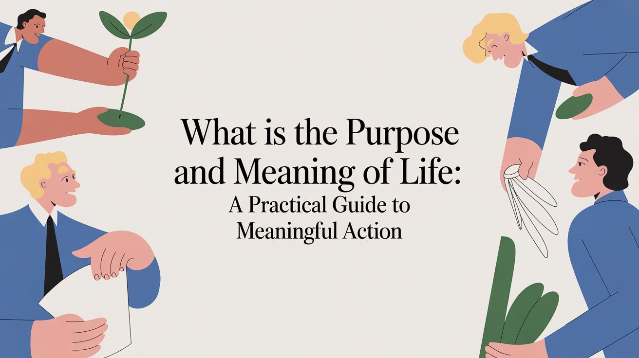 what is the purpose and meaning of life meaningful action